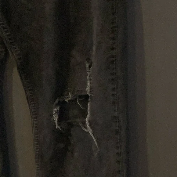 Tommy Jeans ripped knee black size 36 /32 great condition no flaws mens - Picture 3 of 9